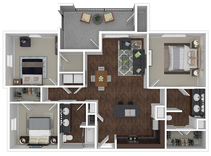The Bosque - 3D Plan